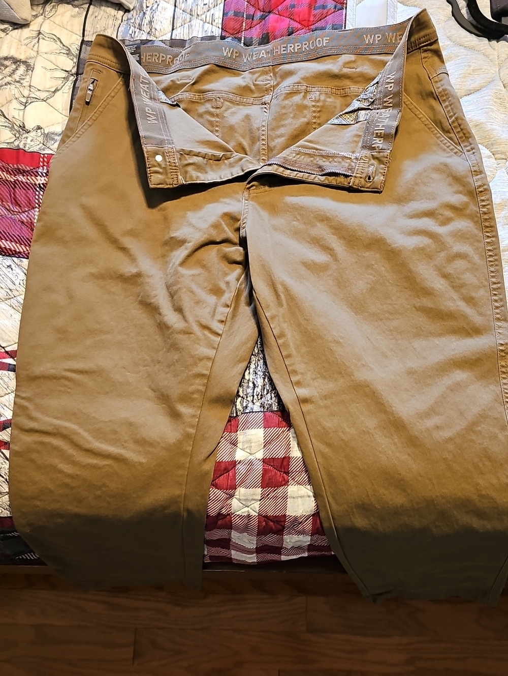 Weatherproof Men’s Chino Pants in Khaki